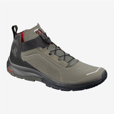 Salomon T-MUTER WR Mens Hiking Boots Olive | Salomon South Africa